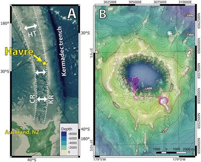 The Eruption of Submarine Rhyolite Lavas and Domes in the Deep Ocean – Havre 2012, Kermadec Arc
